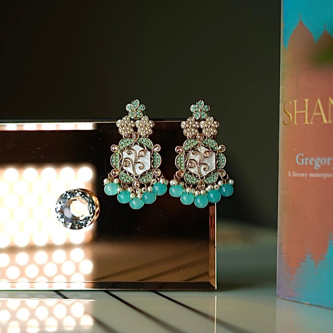 Sea Green Drop Earrings