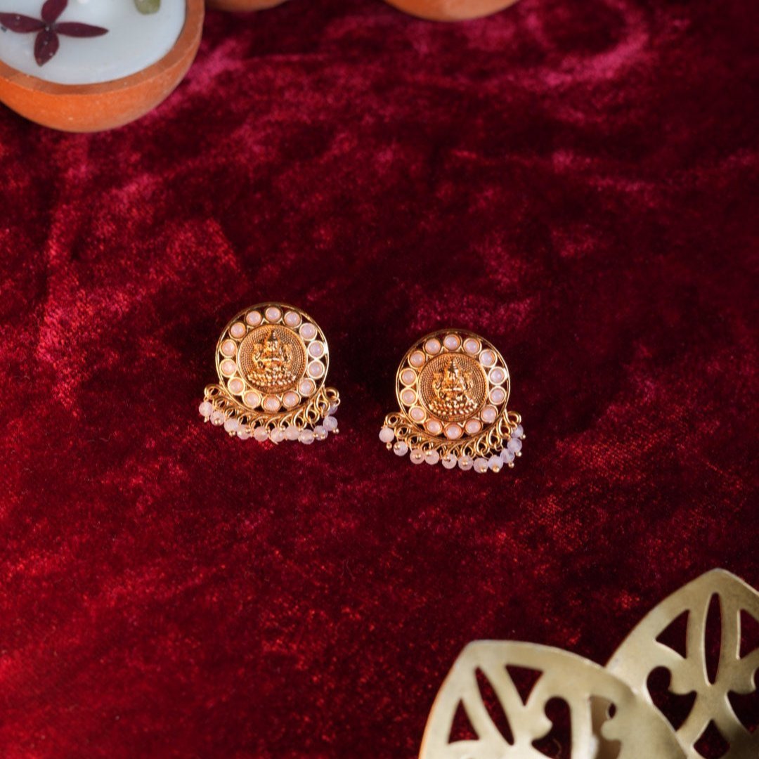 Temple Laxmiji earrings