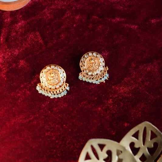 Temple Laxmiji earrings