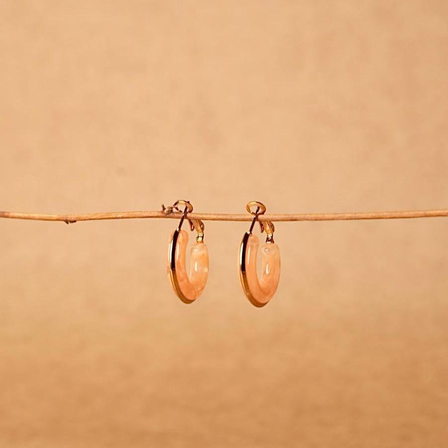 Western  hoops earring