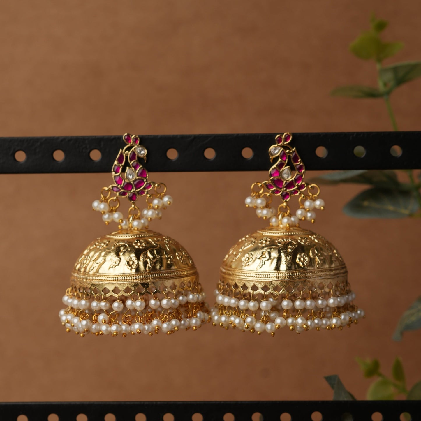 Silver Replica Jhumki