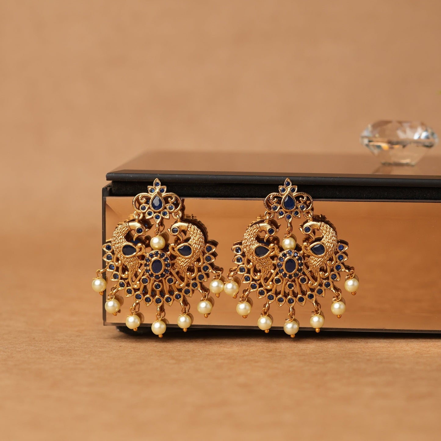 Stunning Peacock earrings