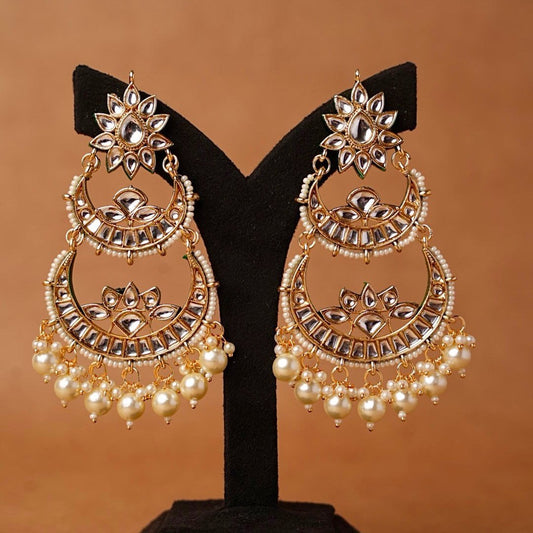 Kundan Chandbaliyan Earrings